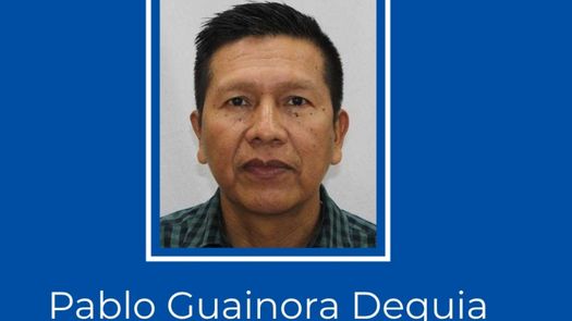 Buscan a Pablo Guainora Dequia, reportado como desaparecido.