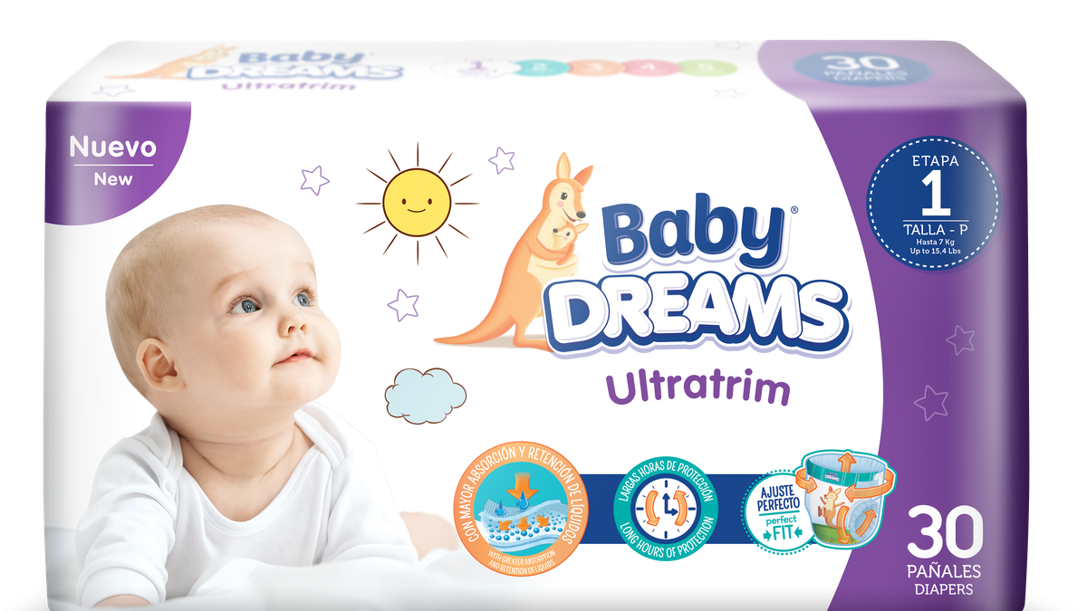Baby Dreams: Nueva opción de pañales desechables para las madres