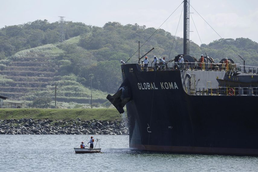 Operatividad del Canal de Panamá.