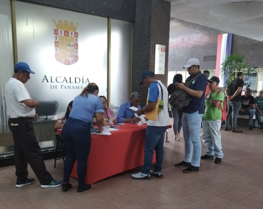 Municipio de Panamá registro de petición de servicio.&nbsp;