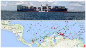 El Cosco Shipping Panama surca el Caribe a pocos días para inaugurar el Canal Ampliado