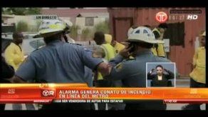 Conato de incendio en túnel de la estación del Metro en El Marañón