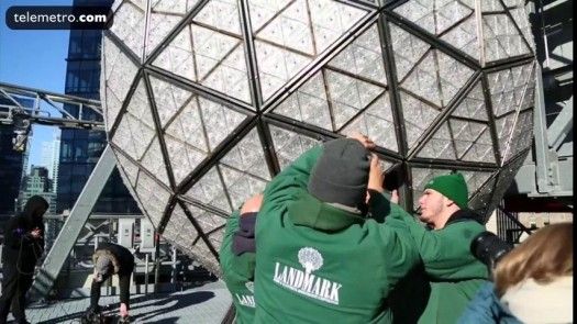 Ultiman detalles en NY para despedir el año en Times Square