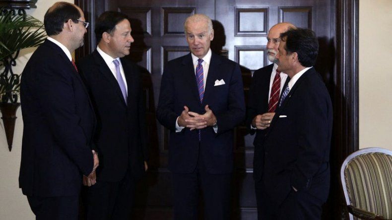 Biden se reunió con Navarro, Varela y Arias