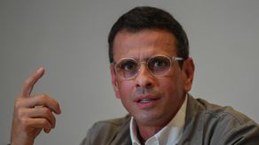 El líder de la oposición venezolana Henrique Capriles﻿.