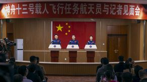 China por enviar tres astronautas a su estación espacial