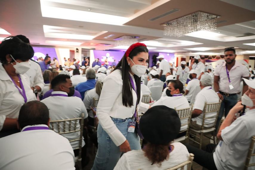 Katleen Levy﻿ participó de la Convención Nacional del Partido Panameñista.