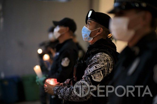 Celebración del Día del Policía Panameño tuvo una mezcla particular de sentimientos