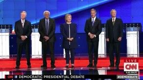 Clinton y Sanders se alzan con el protagonismo en el debate