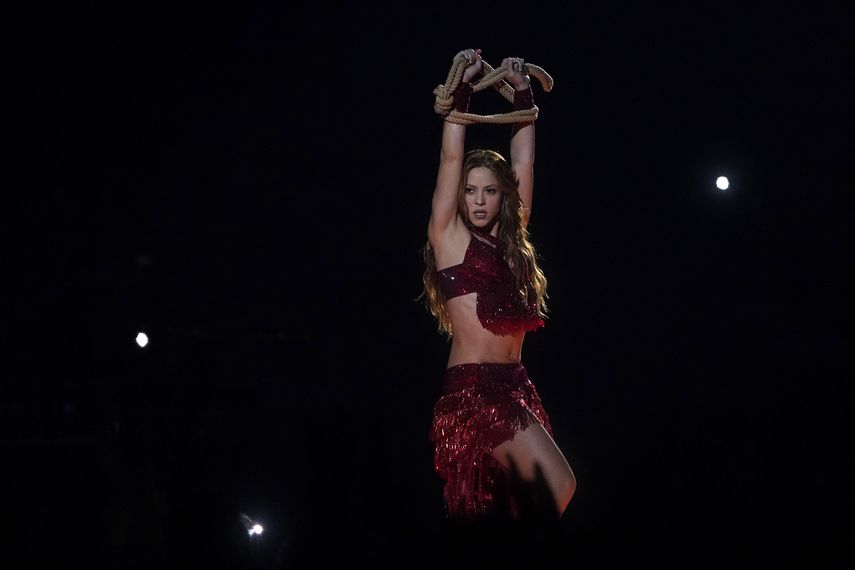 Estas son las fotos de Shakira en ensayos para los VMA