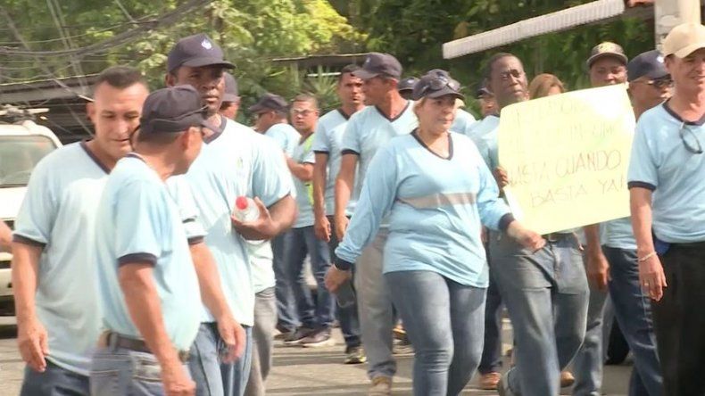 Trabajadores del Idaan en paro, entidad dice que agiliza pago de salarios y décimo