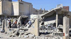 Mueren ocho civiles en bombardeo de fuerzas gubernamentales en sur de Siria