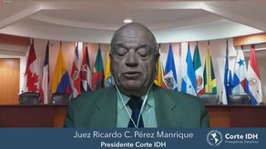 Acto de notificación de sentencia en el caso Angulo Losada vs. Bolivia.