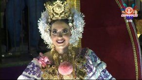 Jennifer González González, reina de Calle Abajo de Las Tablas.