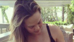 Chrissy Teigen publica en Instagram la primera foto de su hija Luna