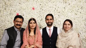 Malala compartió fotos de su boda en redes sociales.
