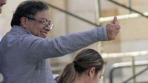 El izquierdista Gustavo Petro﻿.