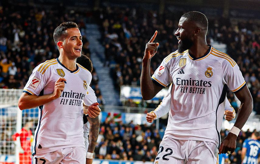 Real Madrid gana 1-0 con diez en visita al Alavés