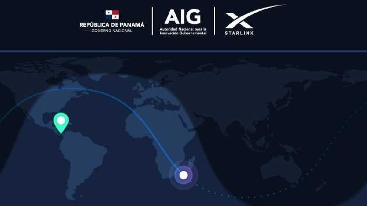 El internet Starlink llega a Panamá&nbsp;