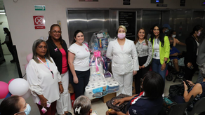 La Alcaldía de Panamá entrega donación al Instituto Oncológico Nacional.