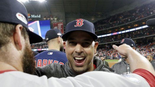 Medias Rojas vencen a campeones Astros y van a Serie Mundial
