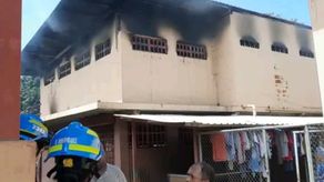 El incendio se ubicó en la segunda planta del centro de rehabilitación.