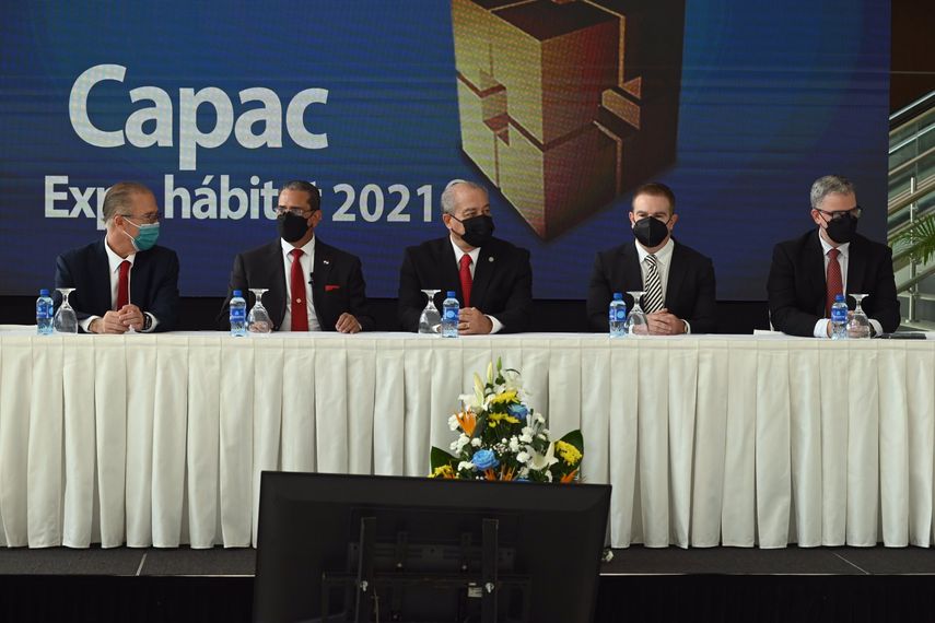 Inauguración de laferia Capac Expo Hábitat 2021.