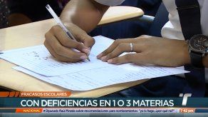 Fracasos escolares preocupan al Ministerio de Educación