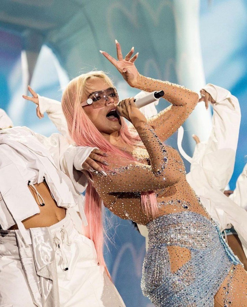 Karol G demuestra que ya su ex Anuel AA está superado.