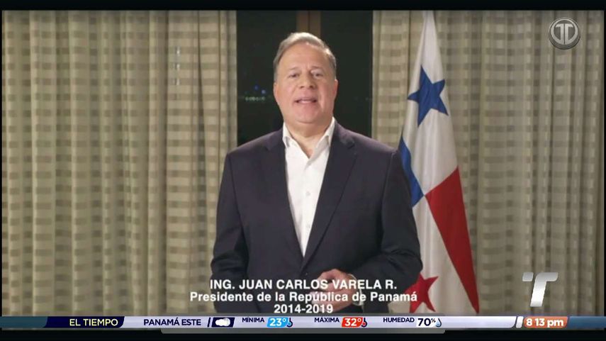 Expresidente Juan Carlos Varela