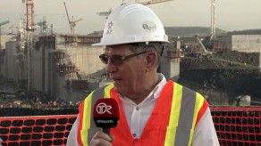 Trabajos de la Ampliación llevan un 72% Trabajos de la Ampliación llevan un 72%