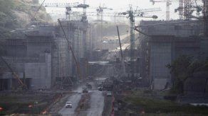 Colapso de losa deja dos heridos en obras de la ampliación del Canal
