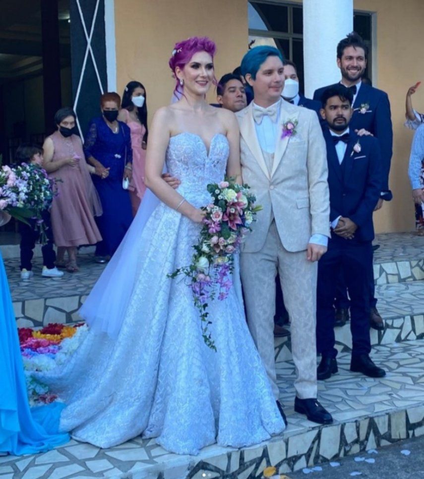 Influencer panameña Marie McGrath, muestra cómo fue la boda de sus sueños