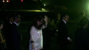Presidenta de Argentina llega a Panamá para la Cumbre