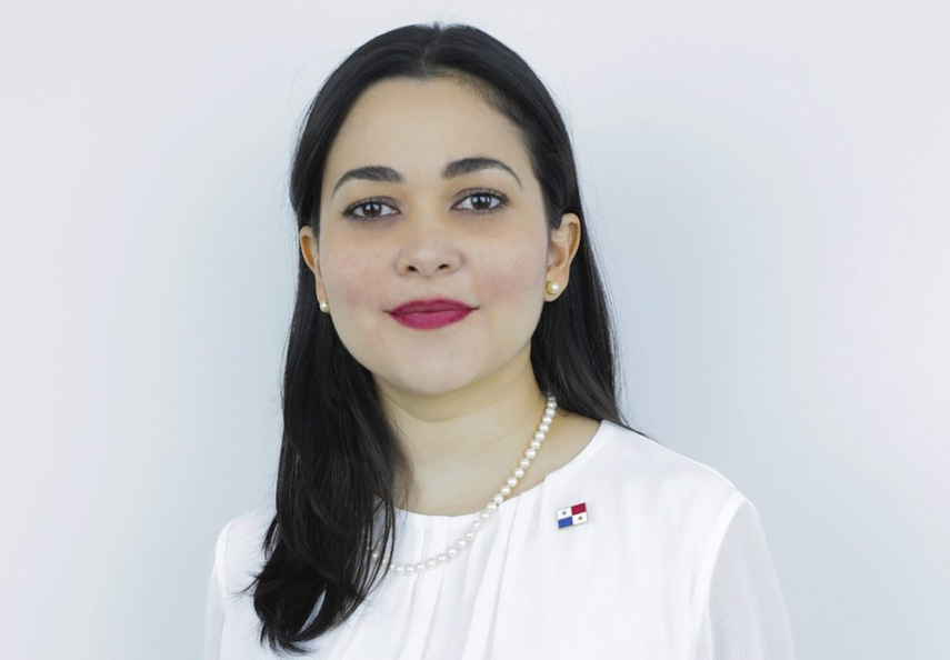 Canciller panameña, JanaIna Tewaney Mencomo. Canciller panameña, JanaIna Tewaney Mencomo.