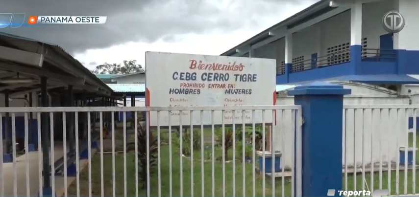Vandalizan el Centro Educativo de Cerro Tigre en Arraiján.