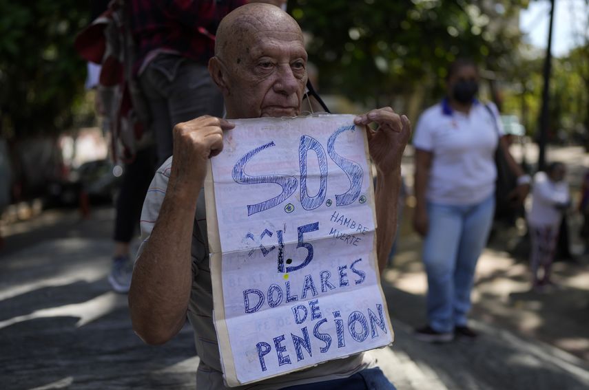 La precaria situación ha llevado a los pensionados a organizarse para salir a las calles a protestar en Venezuela.