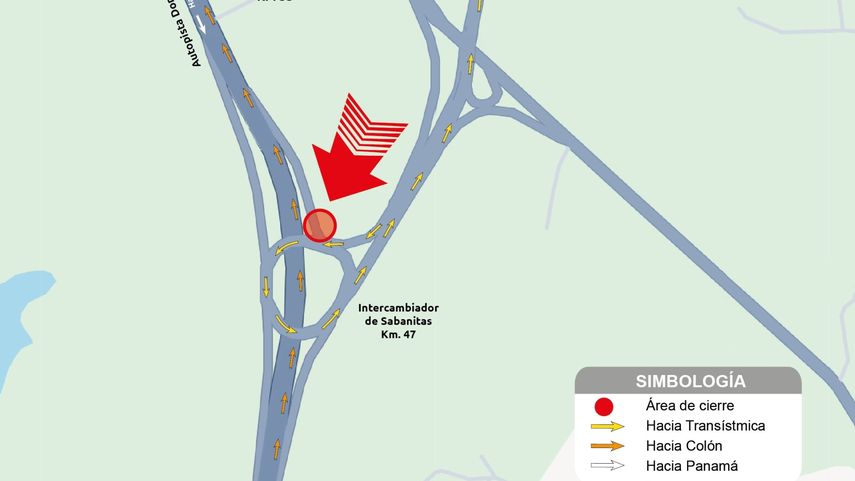 Cerrarán el próximo lunes el Intercambiador de Sabanitas