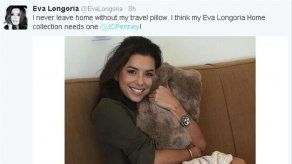 Eva Longoria quiere incluir almohadas de viaje en su línea de hogar