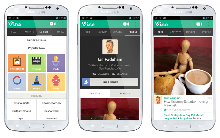 Twitter actualiza su app de microvideos Vine