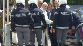 El papa Francisco abandonó el hospital Agostino Gemelli de Roma.