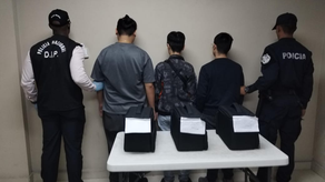 Policía Nacional detiene a tres asiáticos