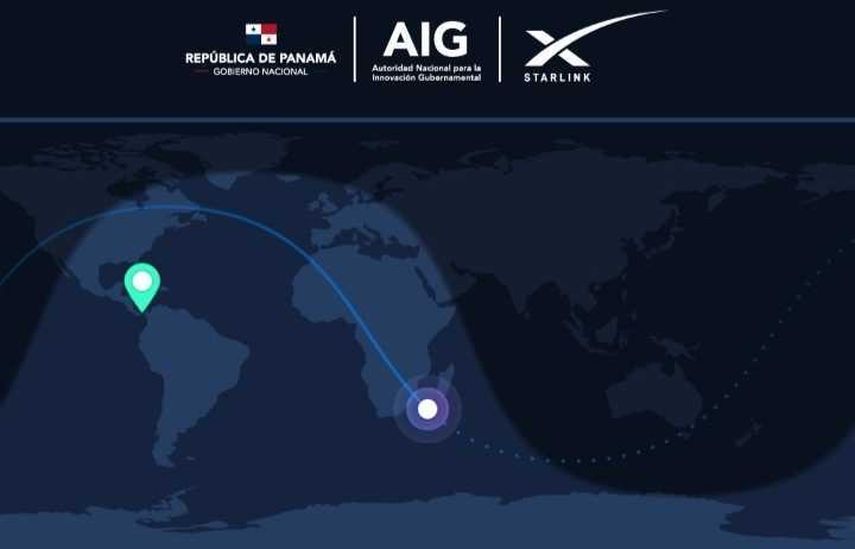 El internet Starlink llega a Panamá&nbsp;