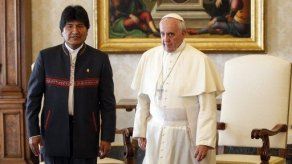 Evo Morales se reunirá con el Papa Frasncisco el martes