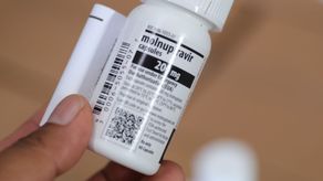 El medicamento antiviral Molnupiravir.