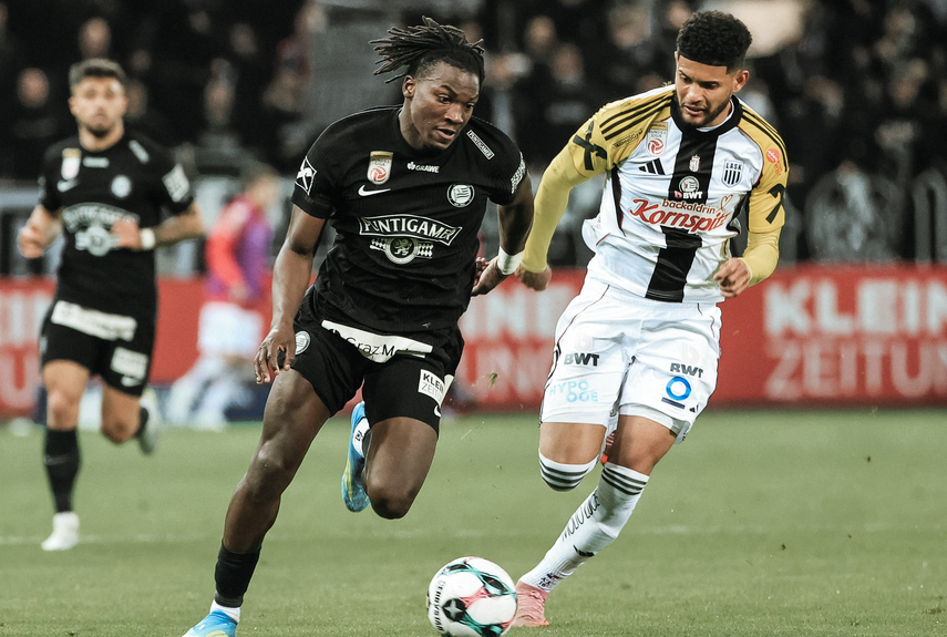 El panameño Andrés Andrade se corona campeón de la Copa de Austria con el LASK Linz.
