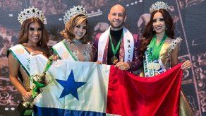 Ivana Archibold, Kimberly Alcedo, Ismael Moscoso y Jade Jaén en el Mesoamerica International.