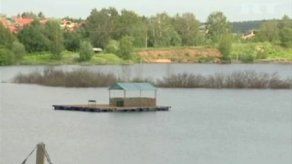 El lago Spas Kamenskoye