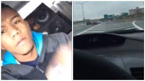 Hombre choca mientras conduce y transmite por Facebook Live