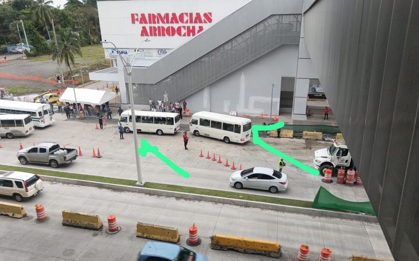 Mi Bus informa que fue deshabilitada la parada de buses de Villa Zaita.